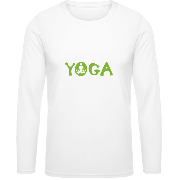 Yoga Meditation Sitting Langermet skjorte contain pic