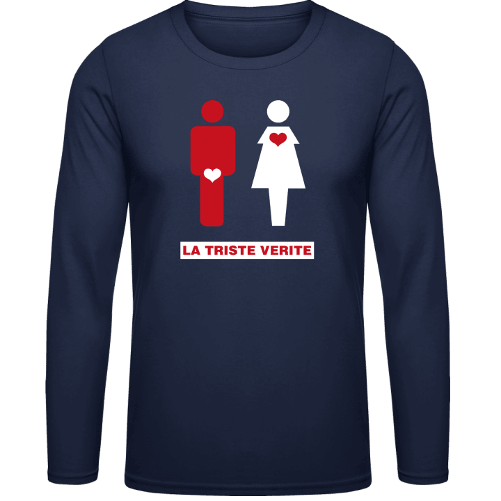 Le Veritable Amour Långärmad skjorta contain pic