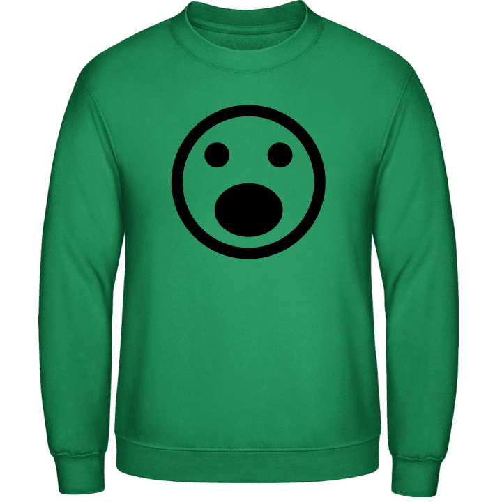 Horrified Smiley Sweatshirt contain pic