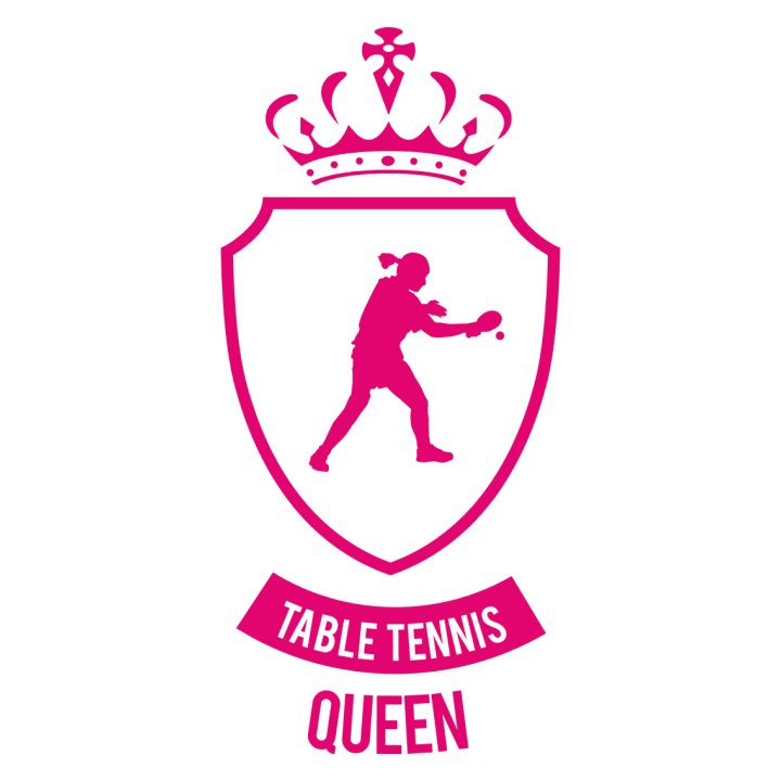 Table Tennis Queen T-shirt pour femme 0 image