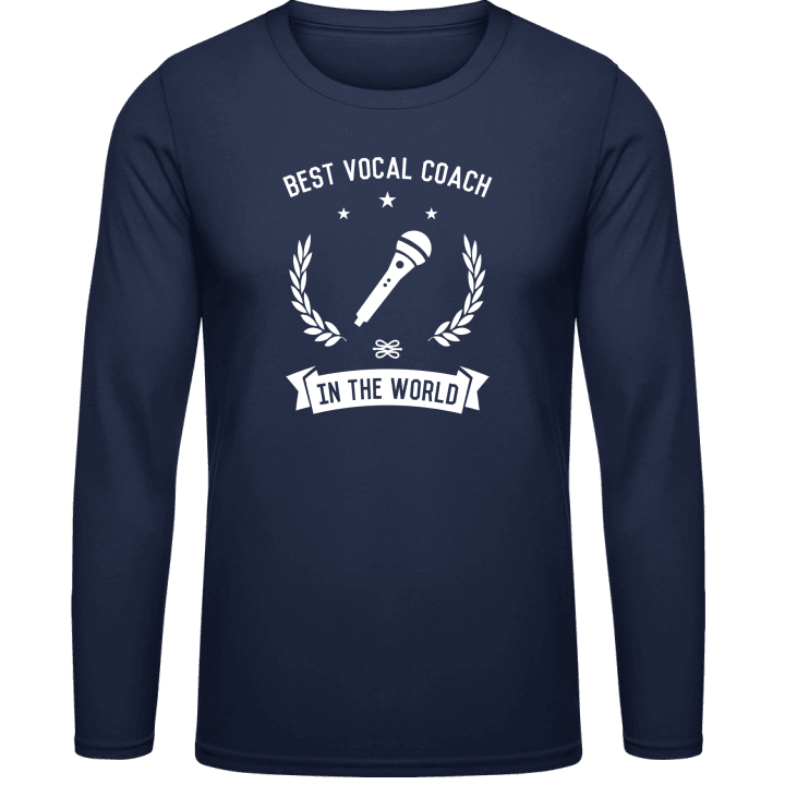 Best Vocal Coach In The World Långärmad skjorta contain pic