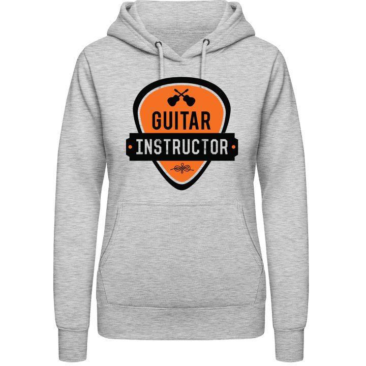 Guitar Instructor Vrouwen Hoodie contain pic
