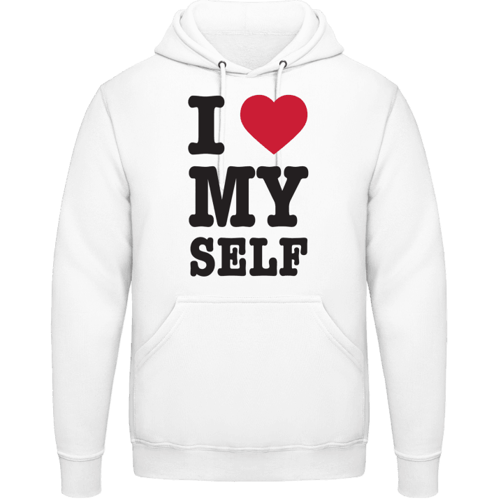 I Love My Self Hoodie contain pic