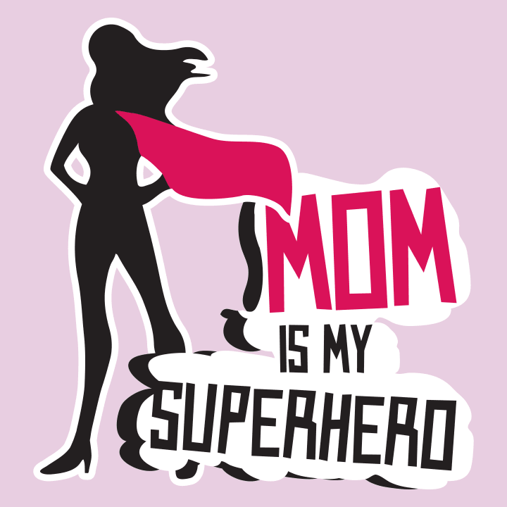 Mom Is My Superhero T-shirt för barn 0 image