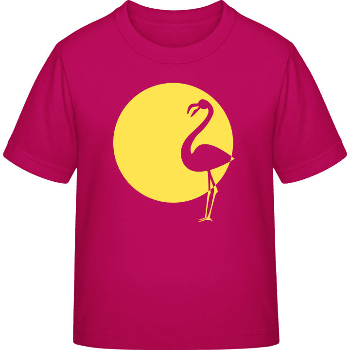 Flamingo Silhouette T-shirt til børn 0 image