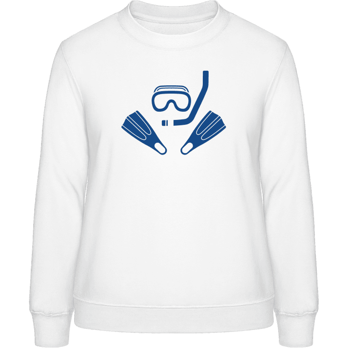 Diving Kitt Sweatshirt för kvinnor contain pic