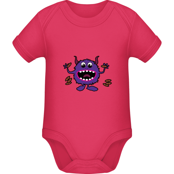 Cookie Monster Baby romper kostym contain pic