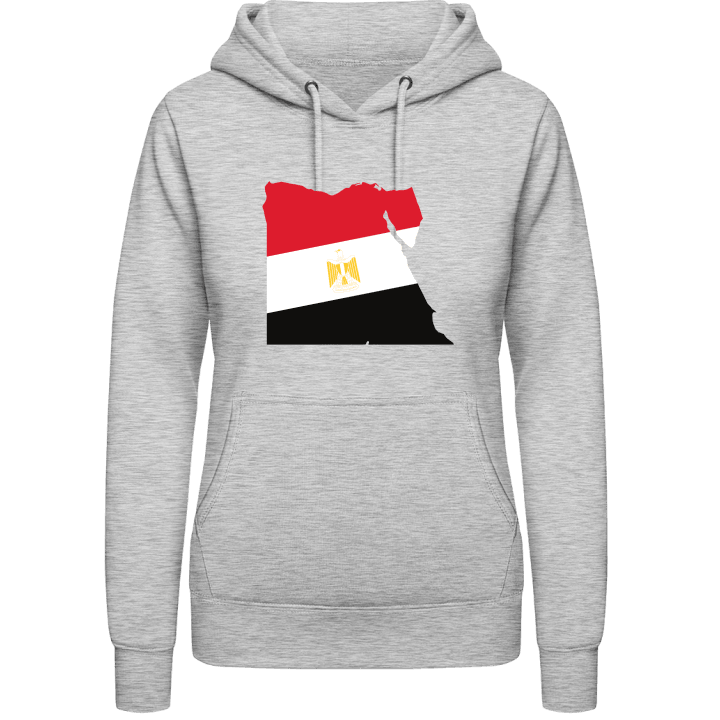 Egypt Map with Crest Sweat à capuche pour femme contain pic