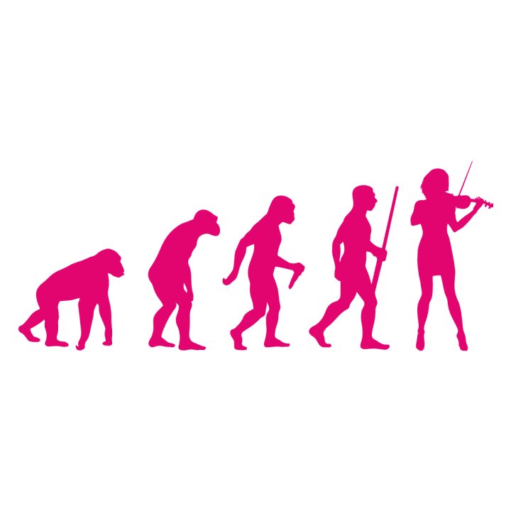 Female Violin Player Evolution T-shirt à manches longues pour femmes 0 image