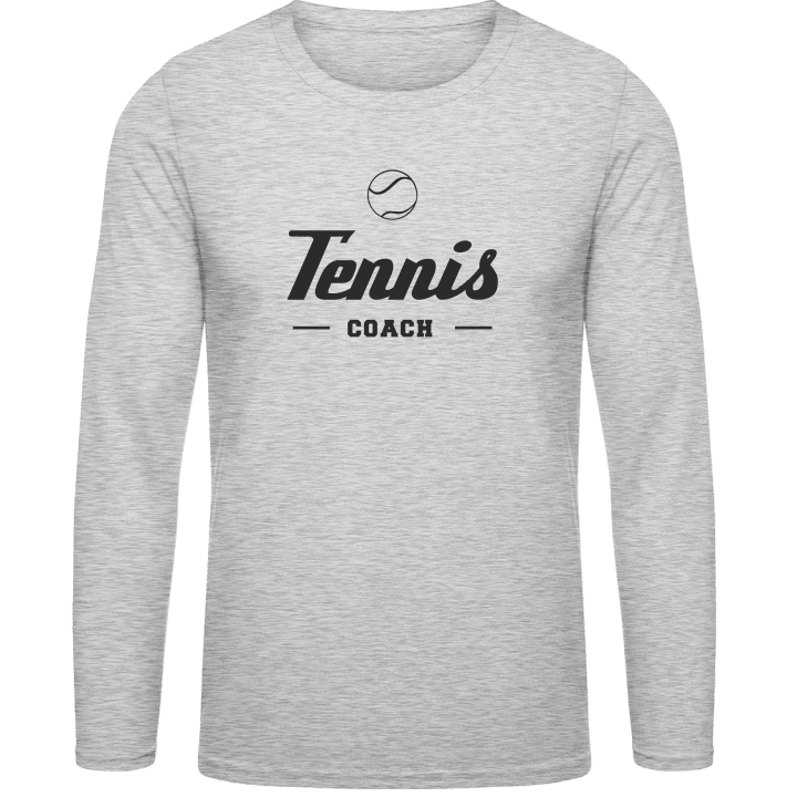 Tennis Coach Shirt met lange mouwen contain pic