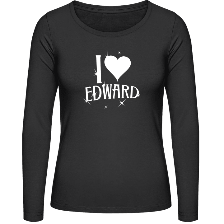 I Love Edward Kvinnor långärmad skjorta 0 image