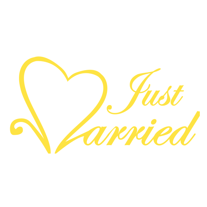 Just Married Heart Logo Frauen T-Shirt 0 image