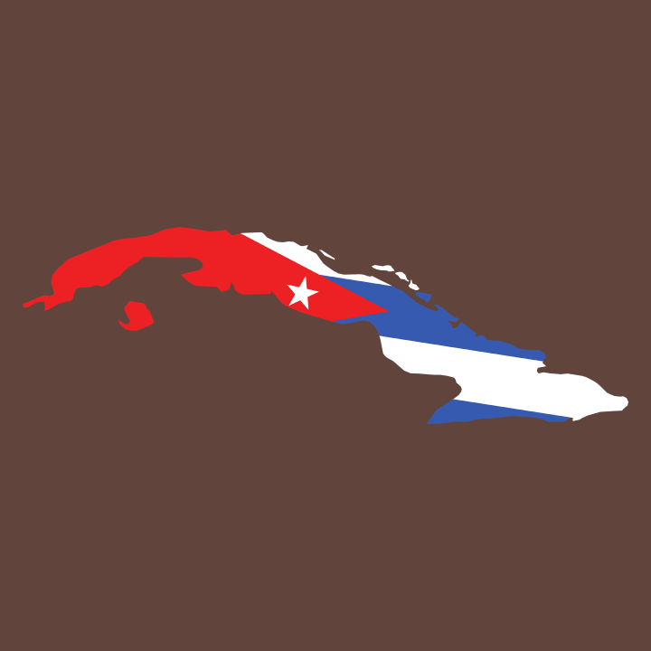 Cuba Map Felpa con cappuccio da donna 0 image
