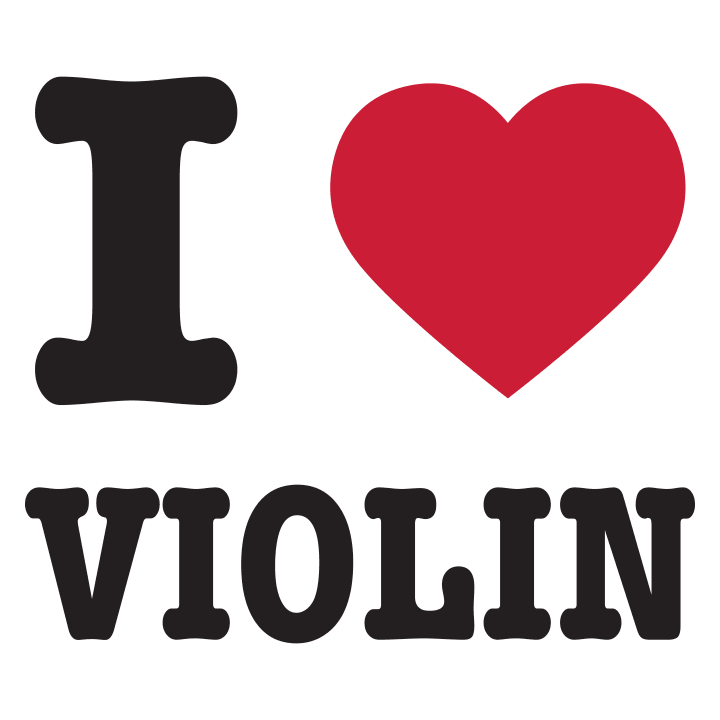 I Love Violin Hættetrøje 0 image