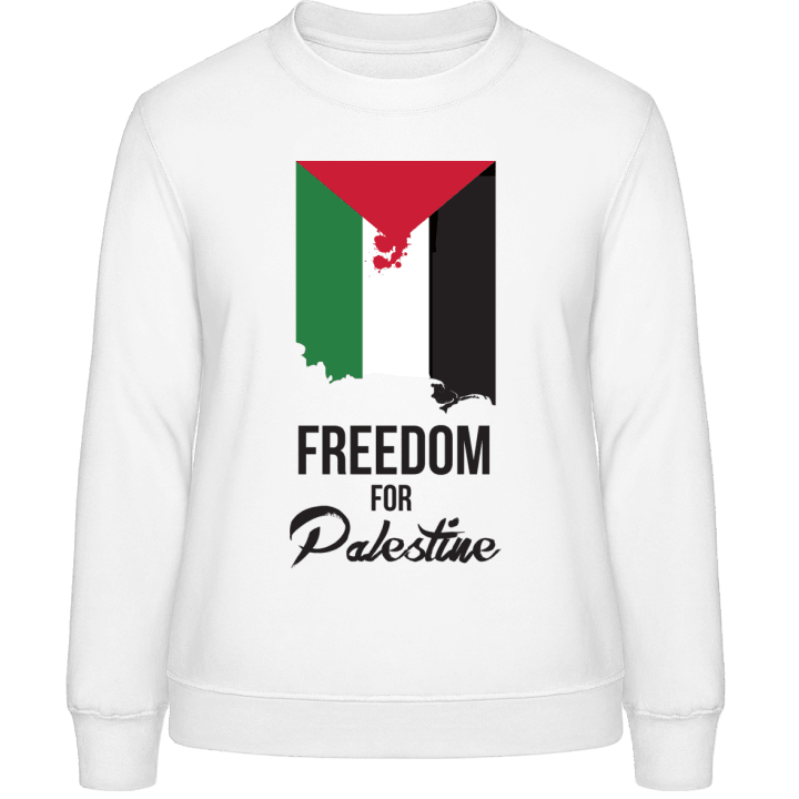 Freedom For Palestine Sweatshirt för kvinnor contain pic