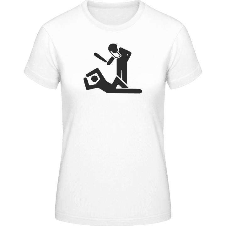 Police Violence Frauen T-Shirt contain pic