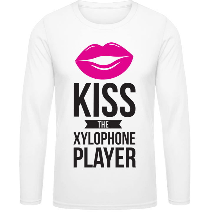 Kiss The Xylophone Player Langarmshirt contain pic