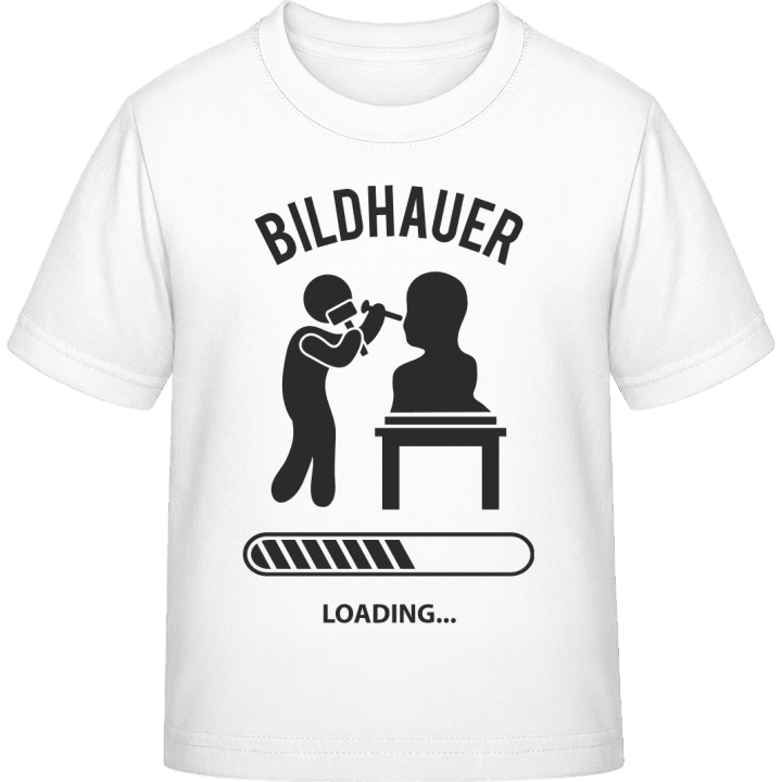 Bildhauer Loading Kinder T-Shirt contain pic