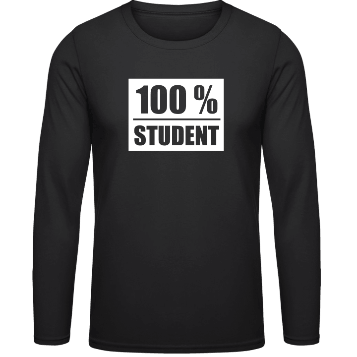 100 Percent Student Shirt met lange mouwen contain pic