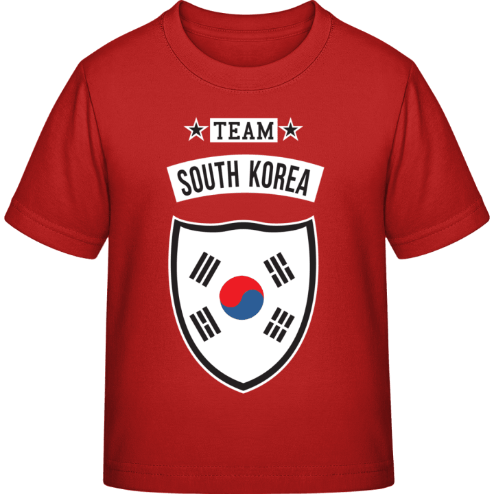 Team South Korea T-shirt för barn contain pic