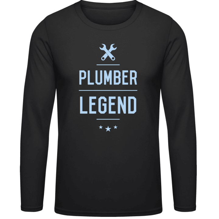 Plumber Legend T-shirt à manches longues contain pic
