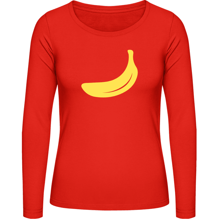 banaan Vrouwen Lange Mouw Shirt contain pic