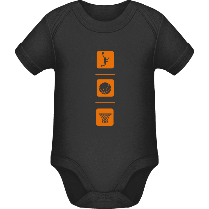 Basketball Icons Baby romper kostym contain pic