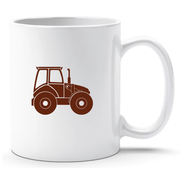 Tractor Silhouette Beker contain pic