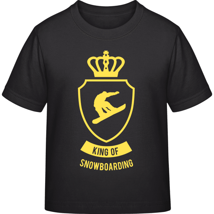 King of Snowboarding T-shirt pour enfants contain pic