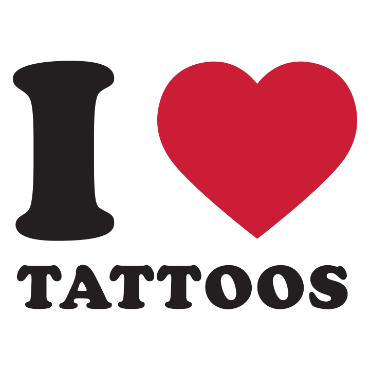 I Love Tattoos Vrouwen Lange Mouw Shirt 0 image