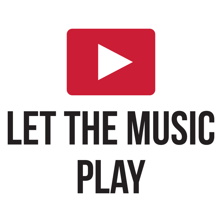 Let The Music Play Button Langarmshirt 0 image