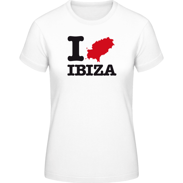 I Love Ibiza Vrouwen T-shirt contain pic
