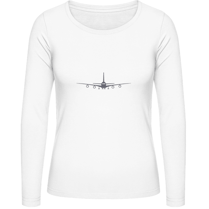 Airplane Landing T-shirt à manches longues pour femmes 0 image