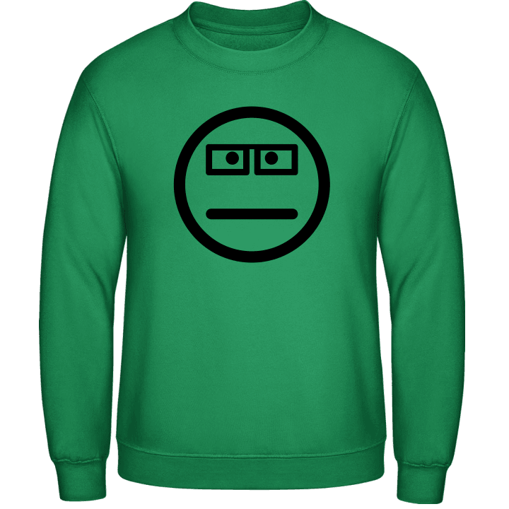Nerd Smiley Sweatshirt contain pic