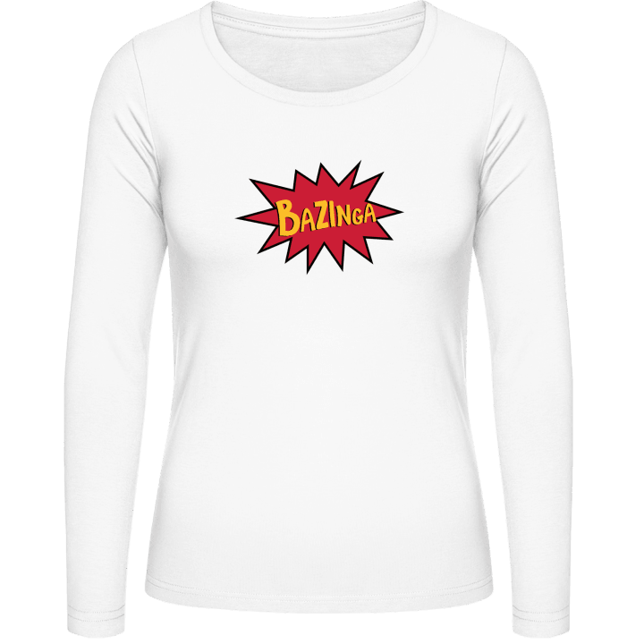 Bazinga Comic T-shirt à manches longues pour femmes 0 image