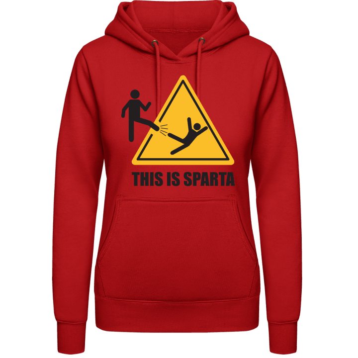 This Is Sparta Warning Sweat à capuche pour femme 0 image
