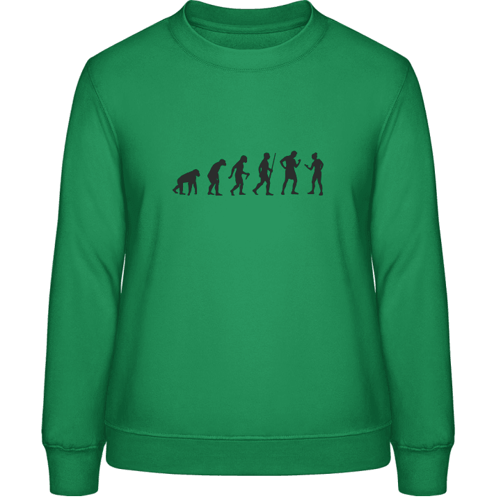 Fitness Trainer Evolution Frauen Sweatshirt contain pic