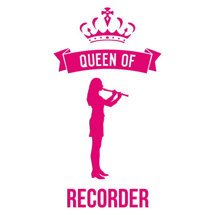 Queen Of Recorder Kvinnor långärmad skjorta 0 image