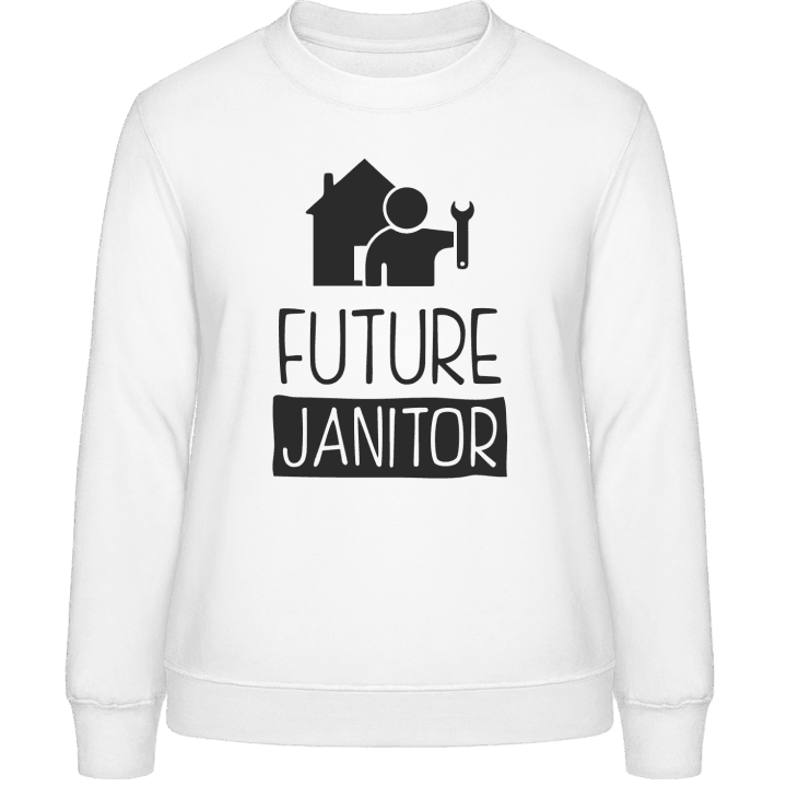 Future Janitor Sweatshirt för kvinnor contain pic
