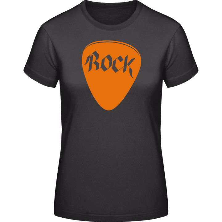 Guitar Chip Rock T-skjorte for kvinner contain pic