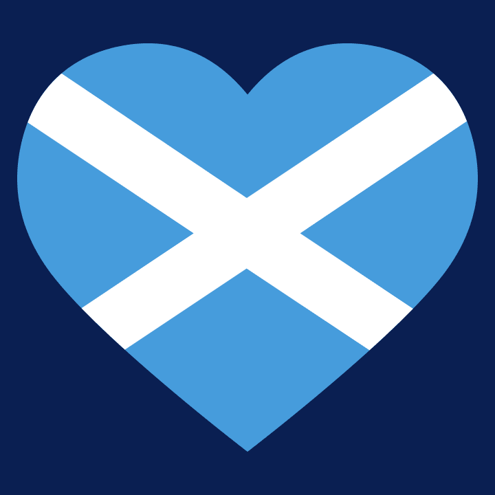 Scotland Heart Flag T-shirt til børn 0 image