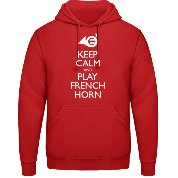 Keep Calm And Play French Horn Felpa con cappuccio 0 image