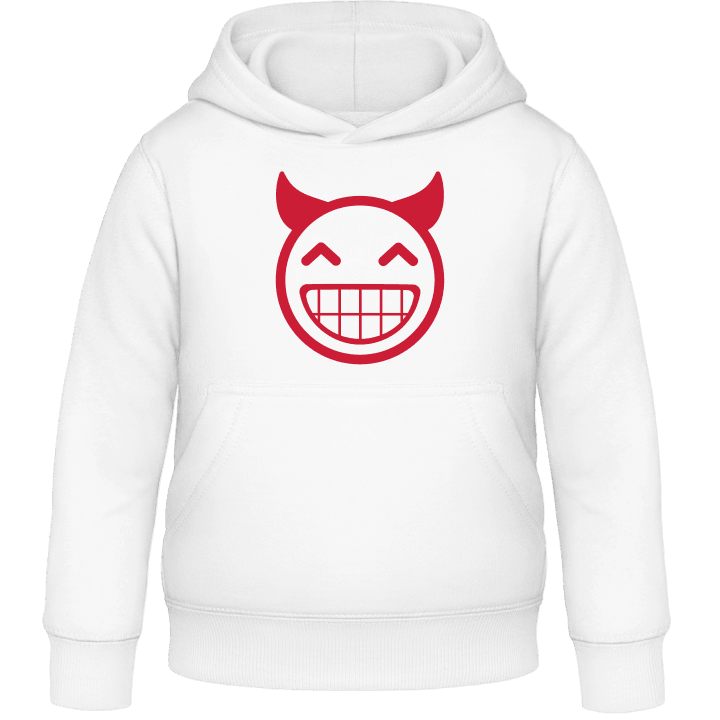 Devil Smiling Kids Hoodie contain pic