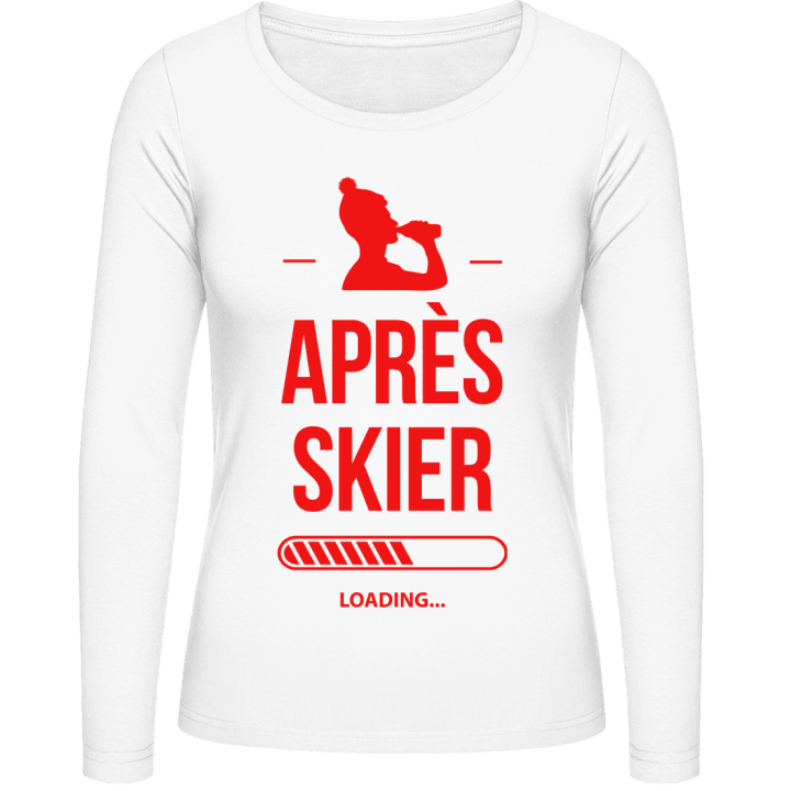 Après Skier Loading Frauen Langarmshirt 0 image