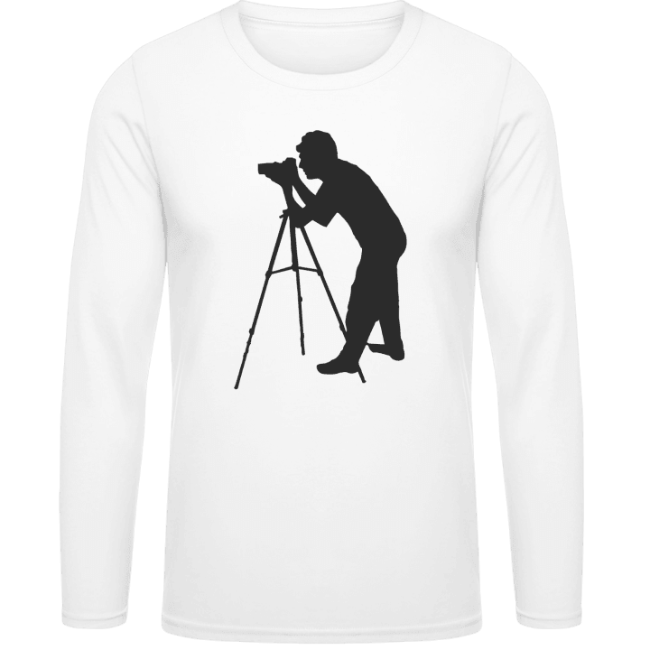 Oldschool Photographer T-shirt à manches longues 0 image