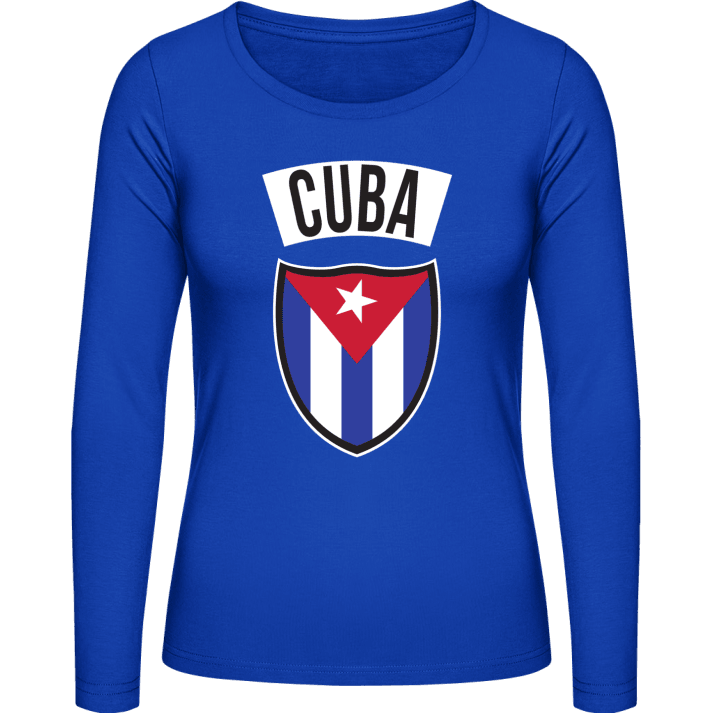 Cuba Shield Camisa de manga larga para mujer contain pic