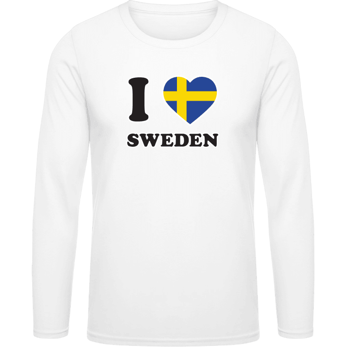 I Love Sweden Long Sleeve Shirt 0 image