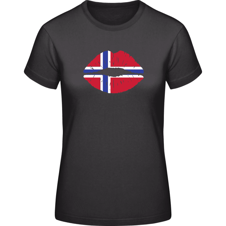 Norwegian Kiss Flag Frauen T-Shirt 0 image