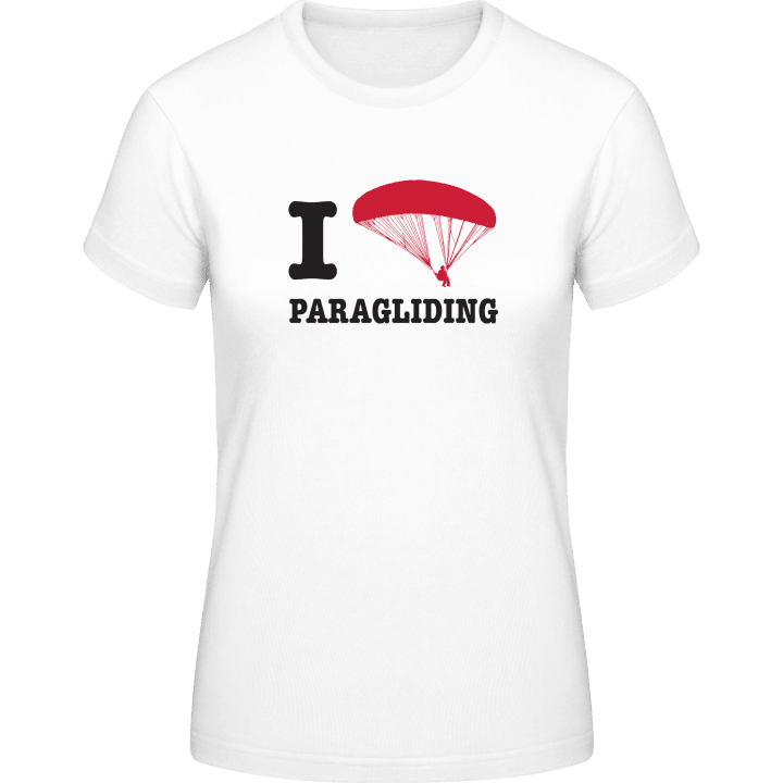 I Love Paragliding T-shirt för kvinnor 0 image