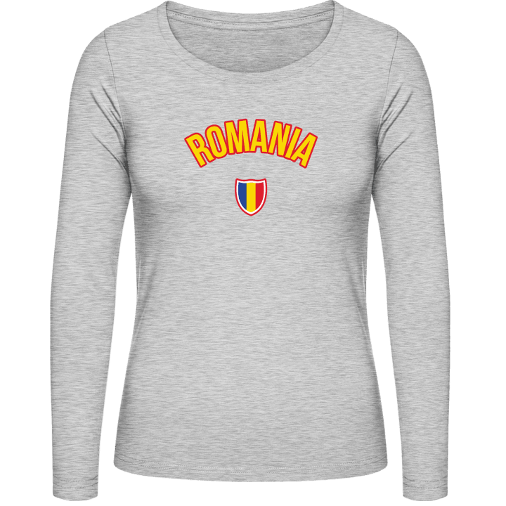 ROMANIA Fotbal Fan Langærmet skjorte til kvinder 0 image